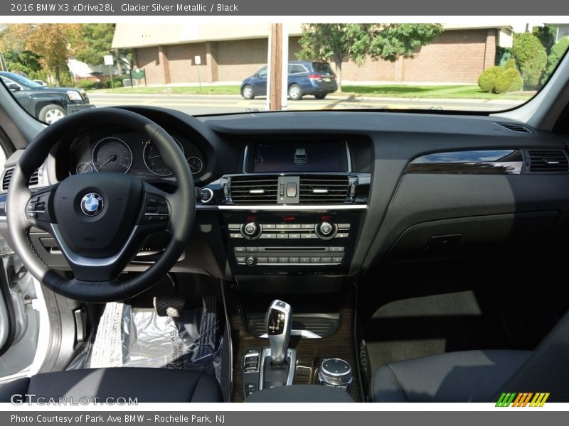 Glacier Silver Metallic / Black 2016 BMW X3 xDrive28i