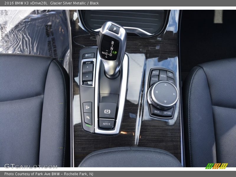 Glacier Silver Metallic / Black 2016 BMW X3 xDrive28i