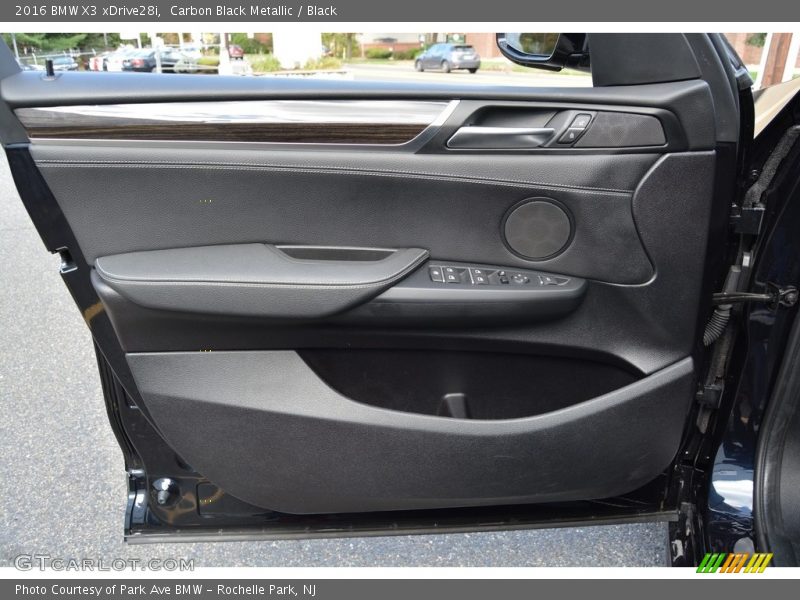 Carbon Black Metallic / Black 2016 BMW X3 xDrive28i