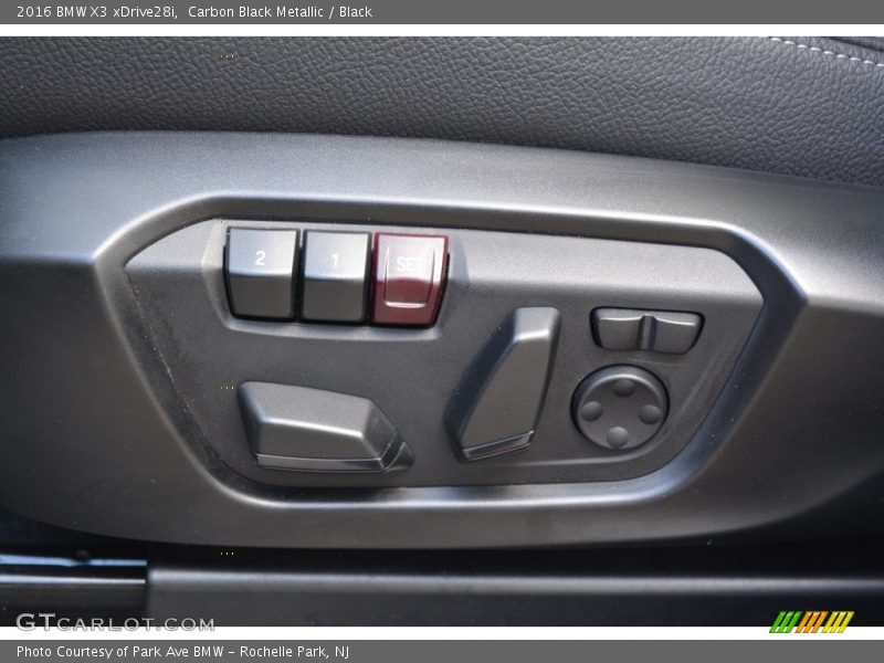 Carbon Black Metallic / Black 2016 BMW X3 xDrive28i