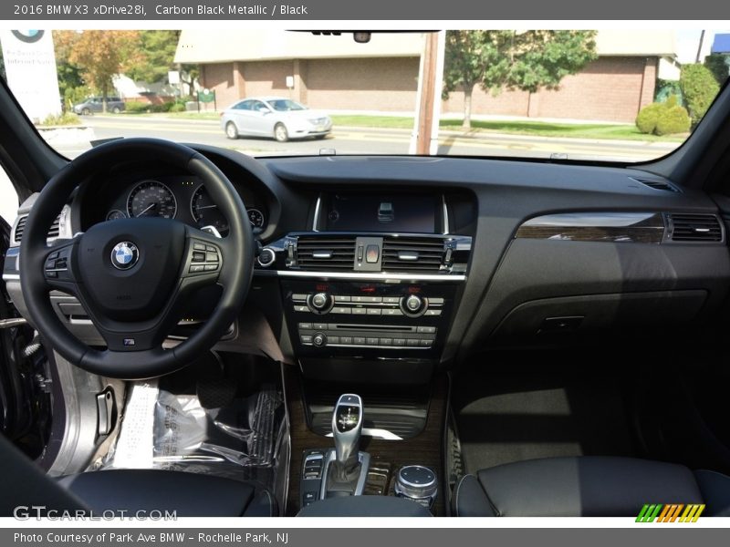 Carbon Black Metallic / Black 2016 BMW X3 xDrive28i