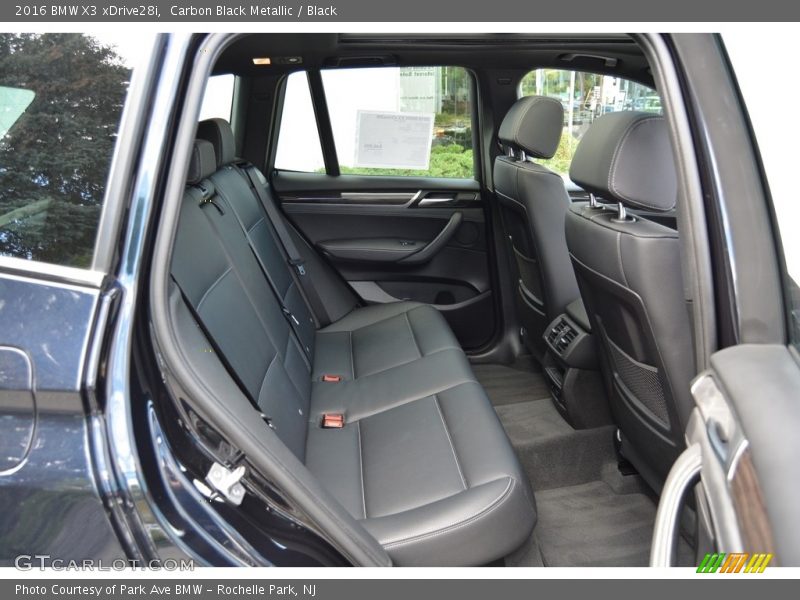 Carbon Black Metallic / Black 2016 BMW X3 xDrive28i