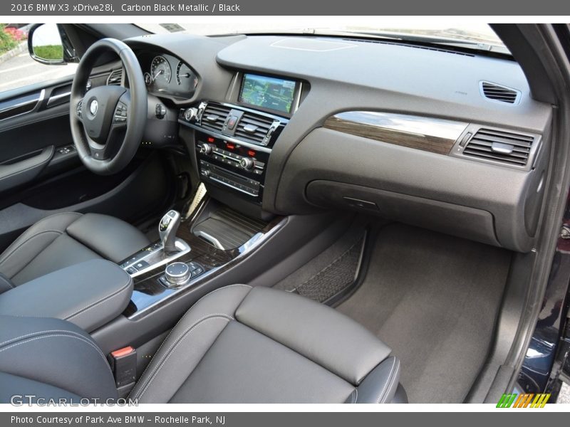 Carbon Black Metallic / Black 2016 BMW X3 xDrive28i