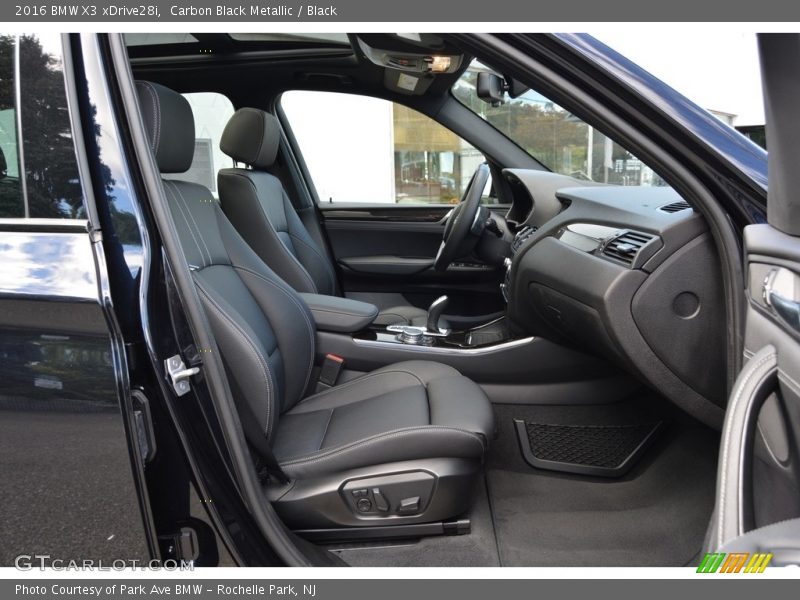 Carbon Black Metallic / Black 2016 BMW X3 xDrive28i