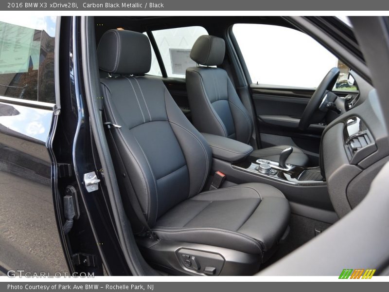 Carbon Black Metallic / Black 2016 BMW X3 xDrive28i