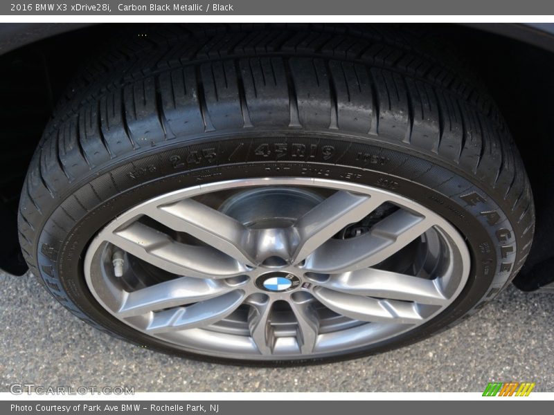 Carbon Black Metallic / Black 2016 BMW X3 xDrive28i