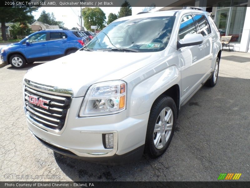 Quicksilver Metallic / Jet Black 2016 GMC Terrain SLE AWD