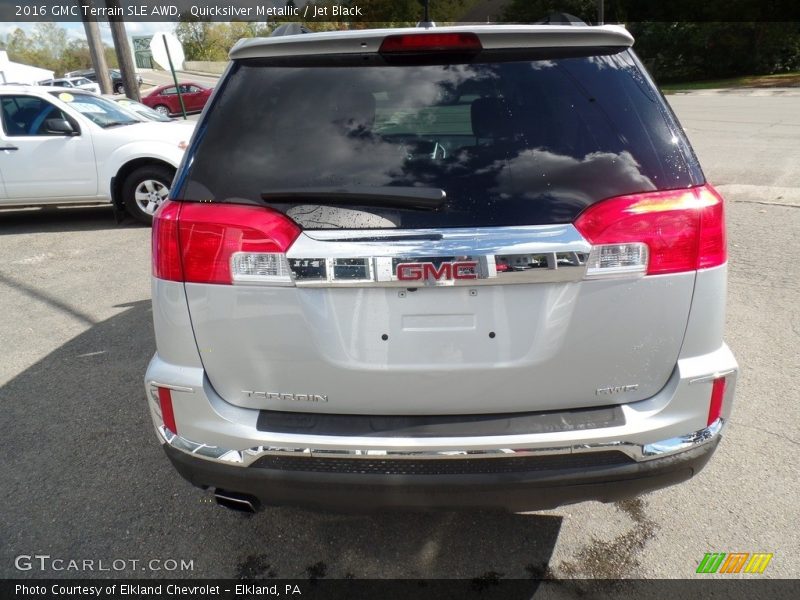 Quicksilver Metallic / Jet Black 2016 GMC Terrain SLE AWD