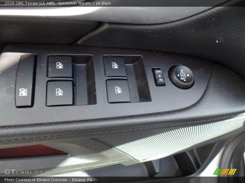Quicksilver Metallic / Jet Black 2016 GMC Terrain SLE AWD