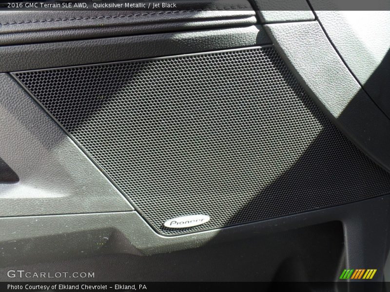 Quicksilver Metallic / Jet Black 2016 GMC Terrain SLE AWD