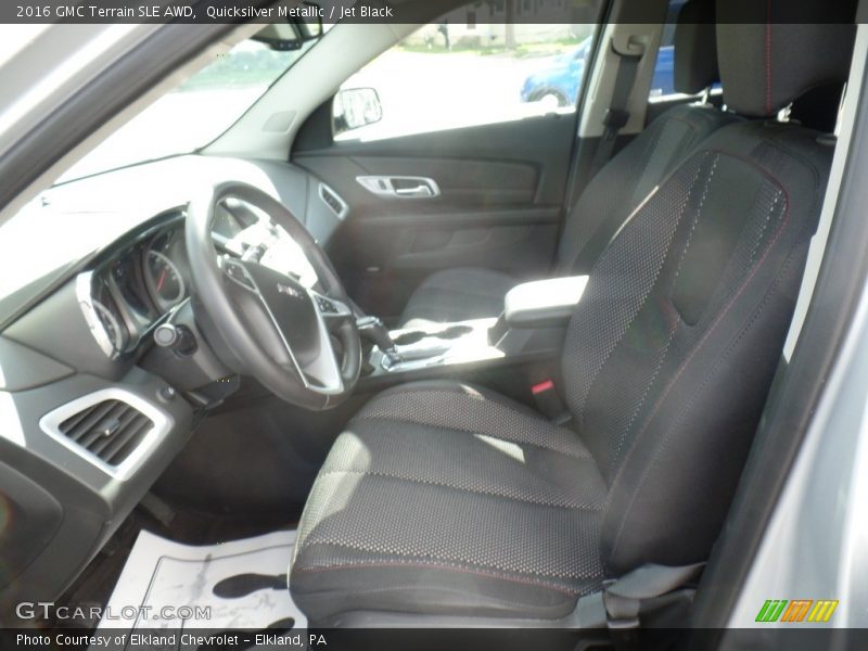 Quicksilver Metallic / Jet Black 2016 GMC Terrain SLE AWD