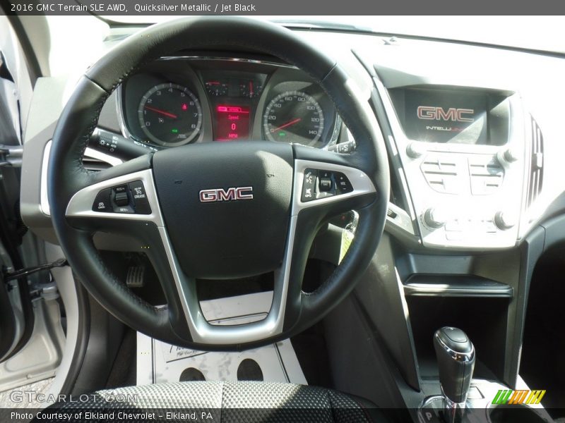 Quicksilver Metallic / Jet Black 2016 GMC Terrain SLE AWD