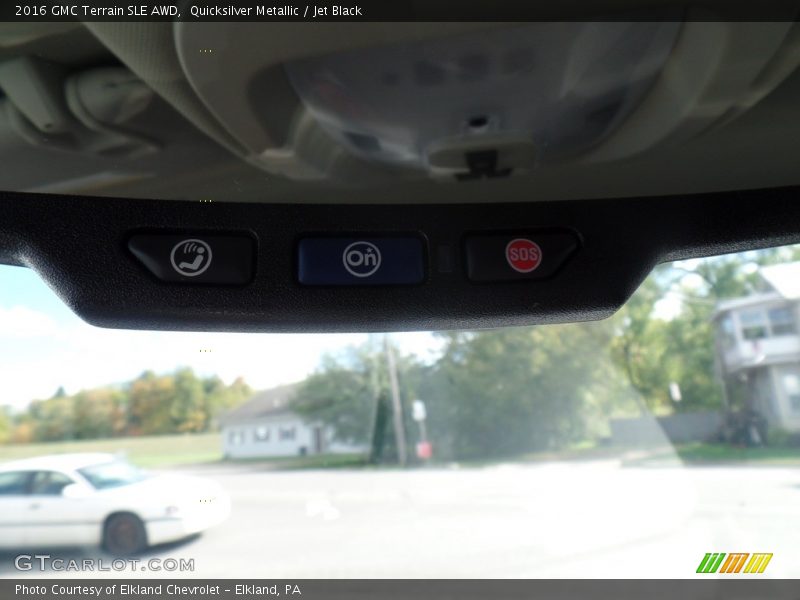 Quicksilver Metallic / Jet Black 2016 GMC Terrain SLE AWD
