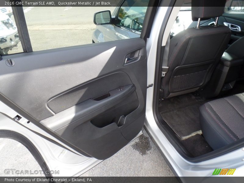 Quicksilver Metallic / Jet Black 2016 GMC Terrain SLE AWD