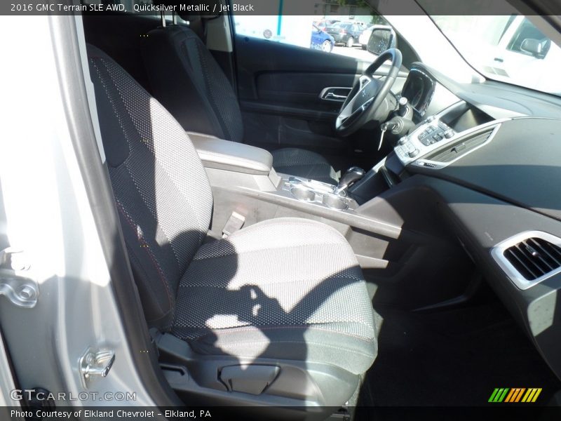 Quicksilver Metallic / Jet Black 2016 GMC Terrain SLE AWD