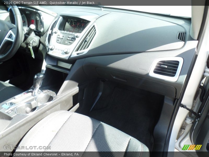 Quicksilver Metallic / Jet Black 2016 GMC Terrain SLE AWD