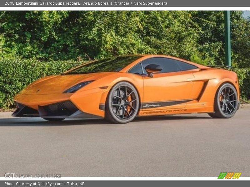 Front 3/4 View of 2008 Gallardo Superleggera