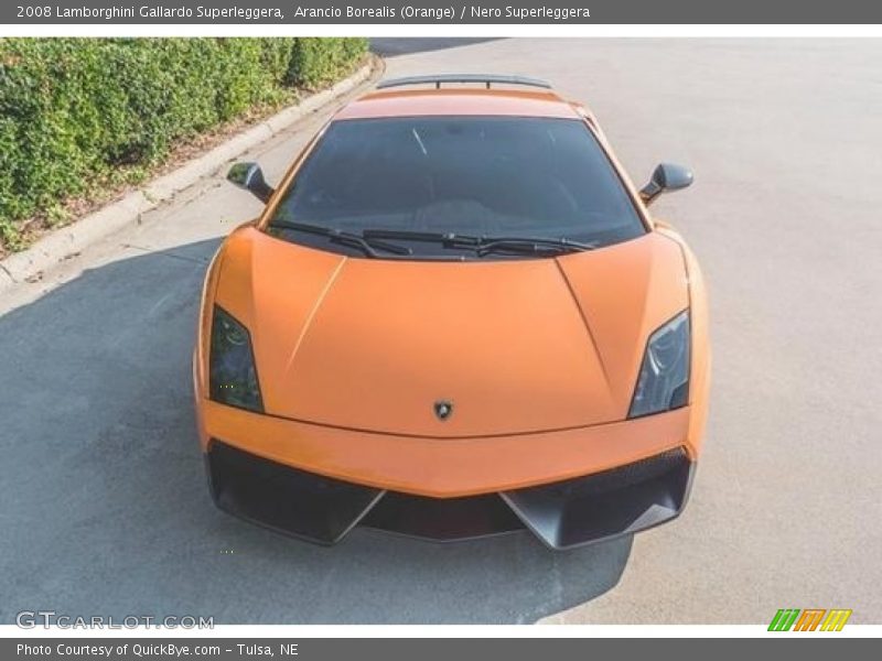 Arancio Borealis (Orange) / Nero Superleggera 2008 Lamborghini Gallardo Superleggera