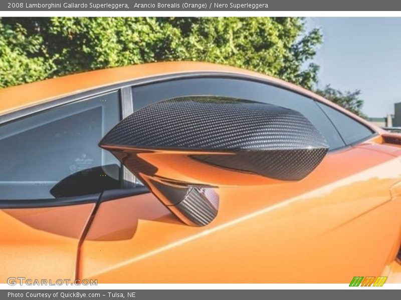 Arancio Borealis (Orange) / Nero Superleggera 2008 Lamborghini Gallardo Superleggera