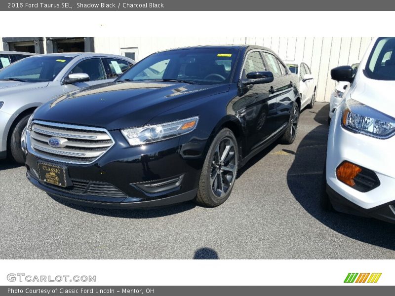 Shadow Black / Charcoal Black 2016 Ford Taurus SEL