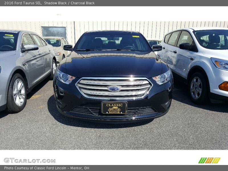 Shadow Black / Charcoal Black 2016 Ford Taurus SEL