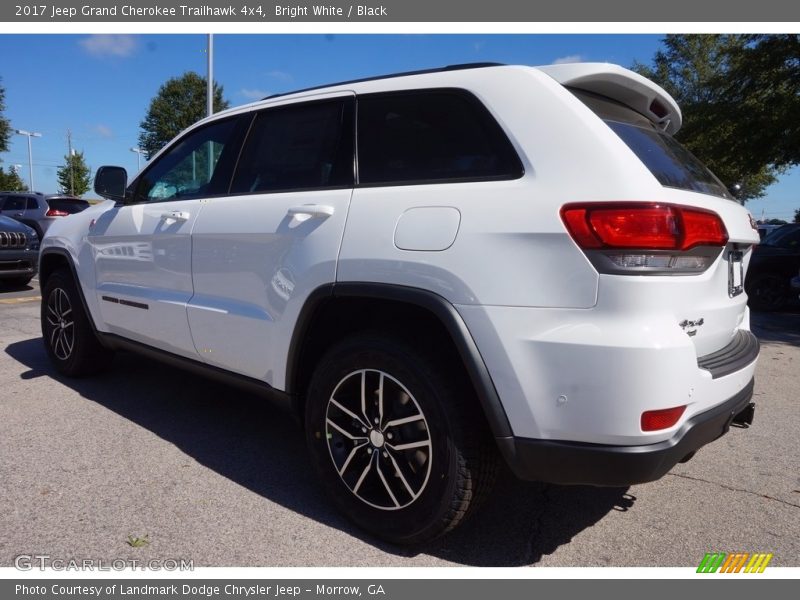 Bright White / Black 2017 Jeep Grand Cherokee Trailhawk 4x4