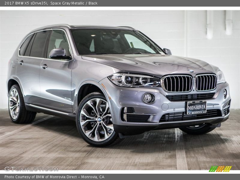 Space Gray Metallic / Black 2017 BMW X5 sDrive35i