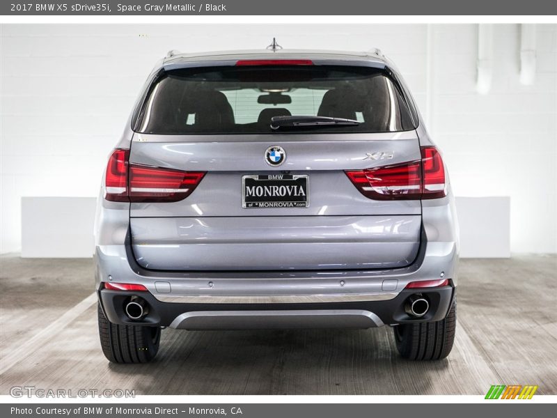 Space Gray Metallic / Black 2017 BMW X5 sDrive35i