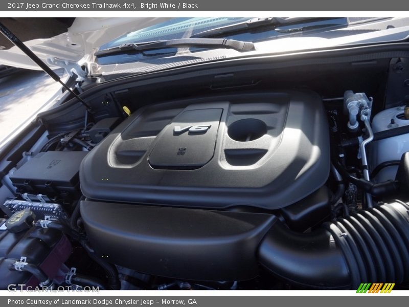 Bright White / Black 2017 Jeep Grand Cherokee Trailhawk 4x4