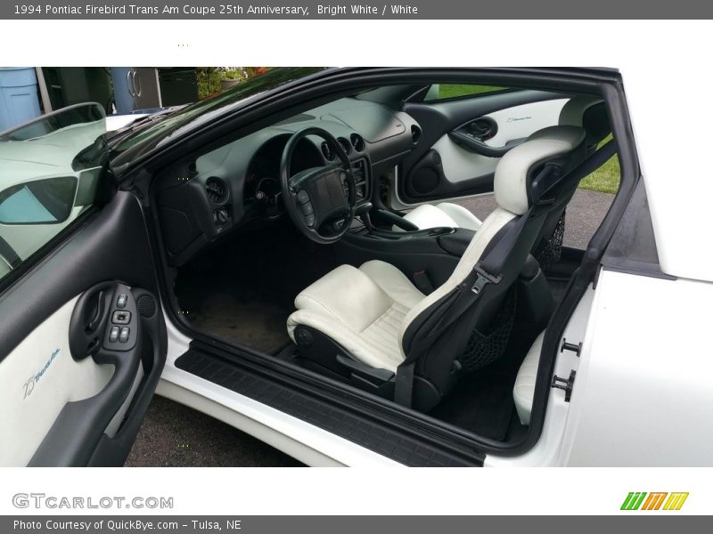  1994 Firebird Trans Am Coupe 25th Anniversary White Interior