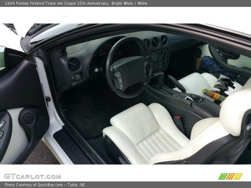 Front Seat of 1994 Firebird Trans Am Coupe 25th Anniversary