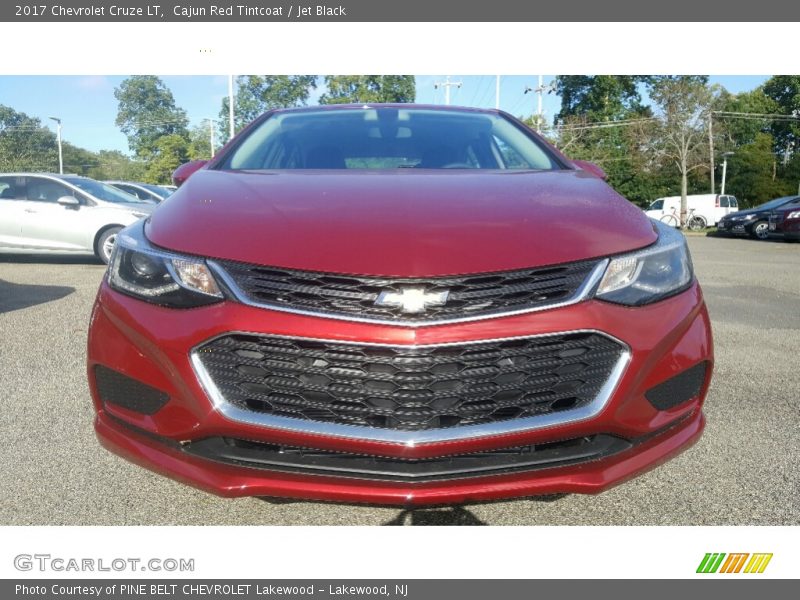 Cajun Red Tintcoat / Jet Black 2017 Chevrolet Cruze LT