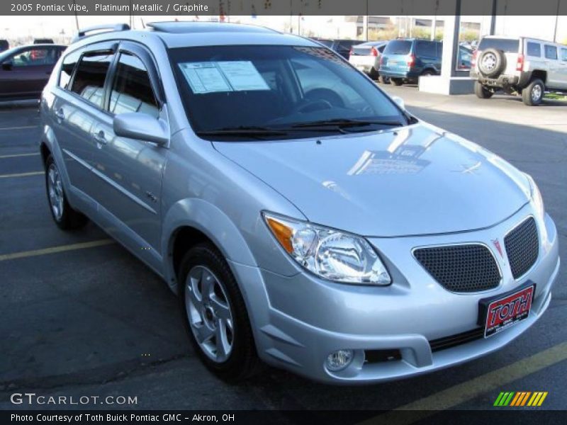 Platinum Metallic / Graphite 2005 Pontiac Vibe