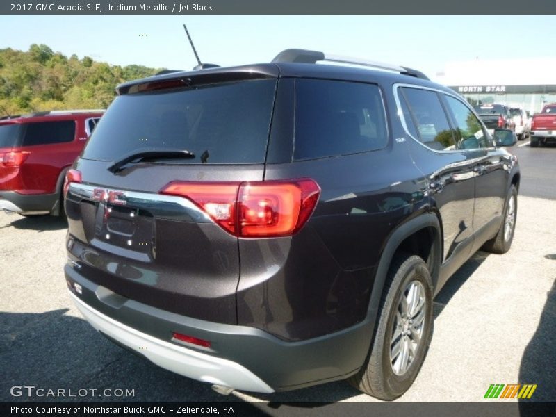 Iridium Metallic / Jet Black 2017 GMC Acadia SLE