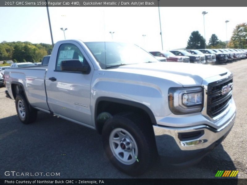  2017 Sierra 1500 Regular Cab 4WD Quicksilver Metallic