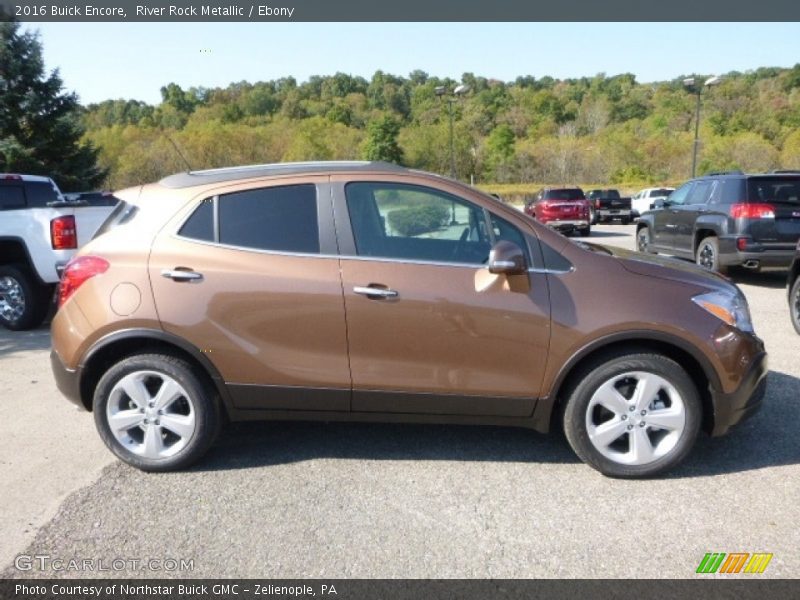 River Rock Metallic / Ebony 2016 Buick Encore