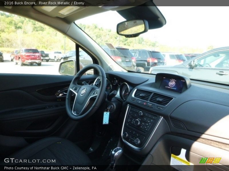 River Rock Metallic / Ebony 2016 Buick Encore