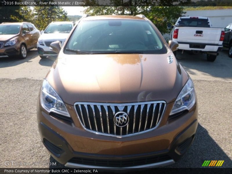 River Rock Metallic / Ebony 2016 Buick Encore