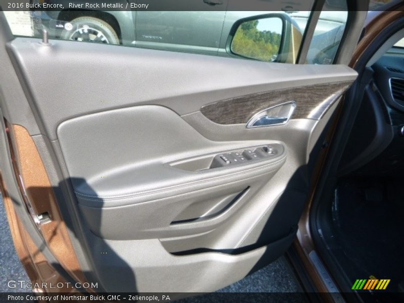 River Rock Metallic / Ebony 2016 Buick Encore