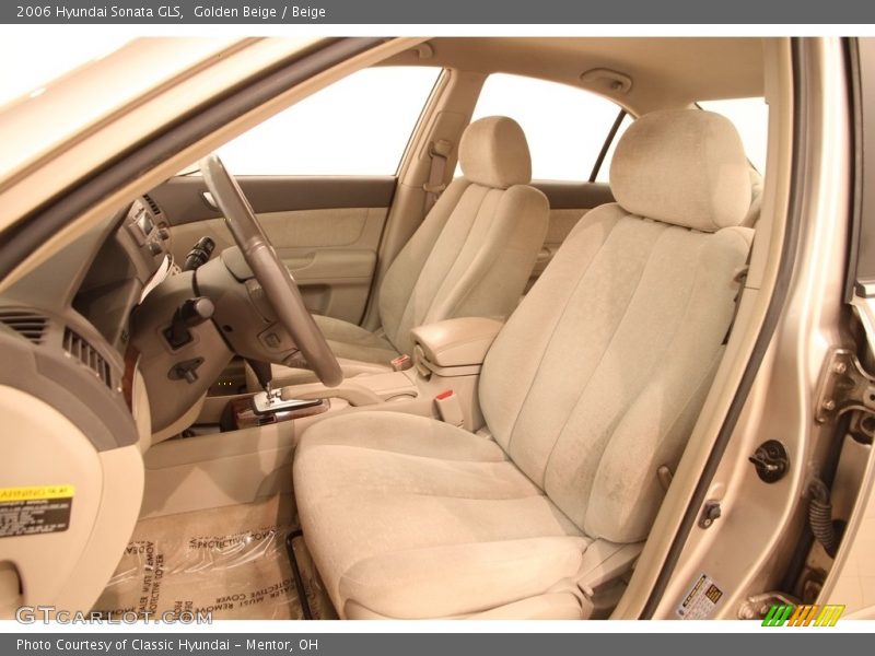 Golden Beige / Beige 2006 Hyundai Sonata GLS