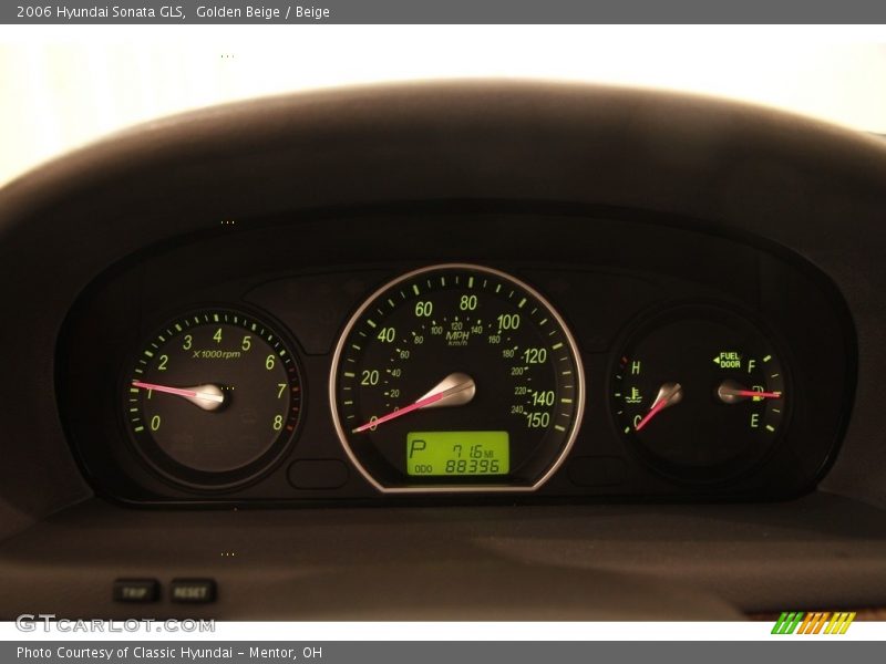 Golden Beige / Beige 2006 Hyundai Sonata GLS
