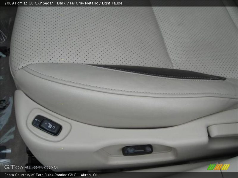 Dark Steel Gray Metallic / Light Taupe 2009 Pontiac G6 GXP Sedan