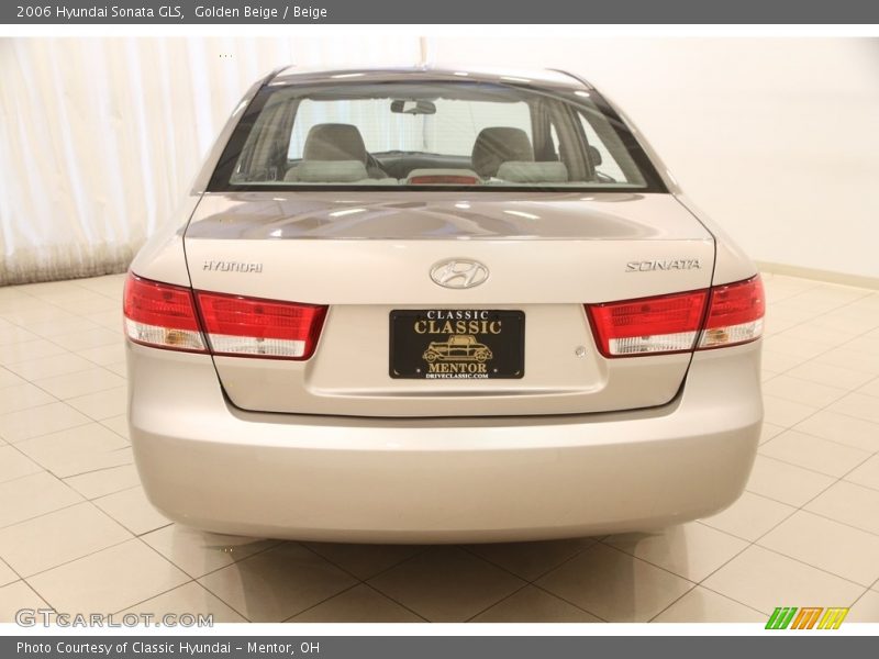 Golden Beige / Beige 2006 Hyundai Sonata GLS