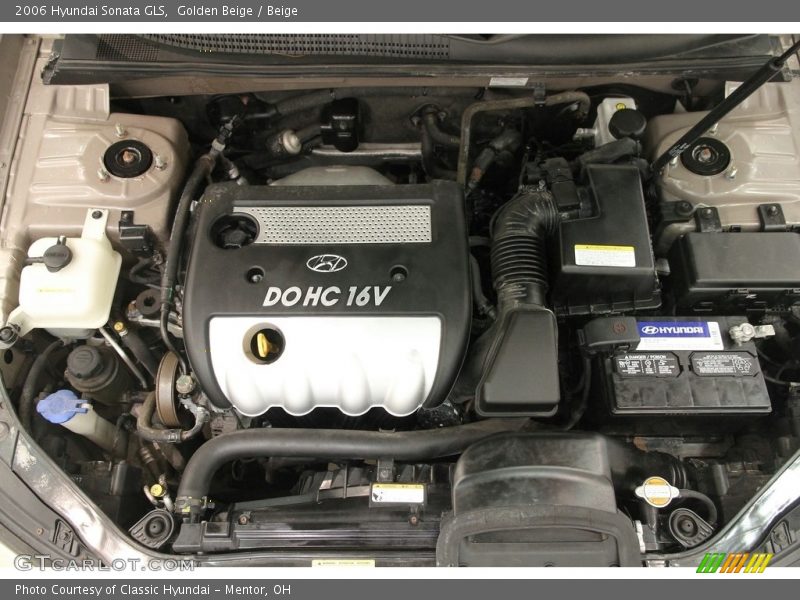 Golden Beige / Beige 2006 Hyundai Sonata GLS