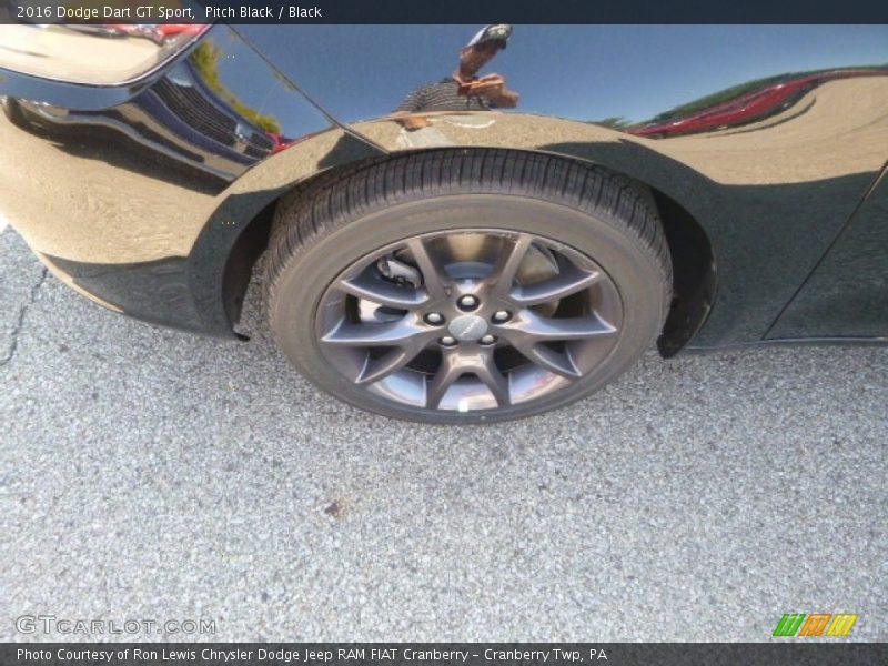 Pitch Black / Black 2016 Dodge Dart GT Sport