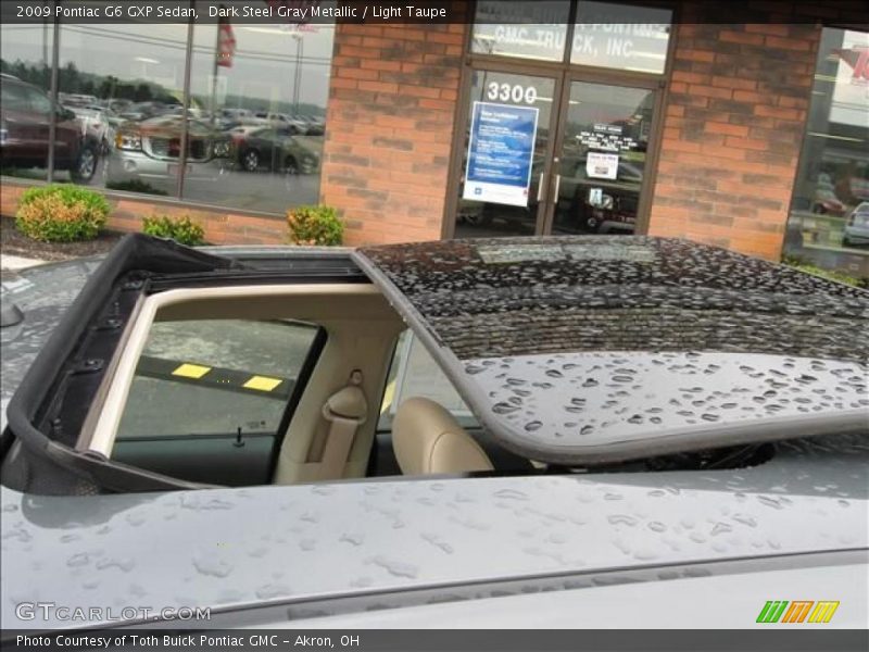 Dark Steel Gray Metallic / Light Taupe 2009 Pontiac G6 GXP Sedan