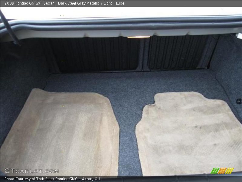 Dark Steel Gray Metallic / Light Taupe 2009 Pontiac G6 GXP Sedan