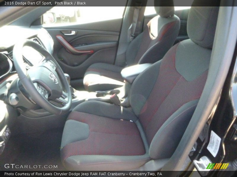 Pitch Black / Black 2016 Dodge Dart GT Sport