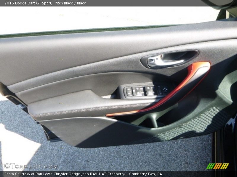 Pitch Black / Black 2016 Dodge Dart GT Sport