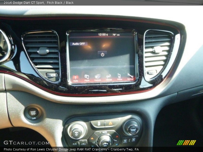 Pitch Black / Black 2016 Dodge Dart GT Sport